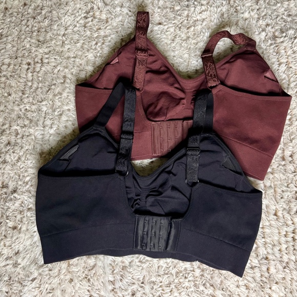 Kindred Bravely / Davy Piper Bundle of 2 Nursing Bras Size Small Busty - Picture 2 of 10